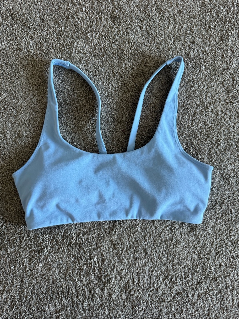 Vuori Strappy Sports Bra Light Blue XS